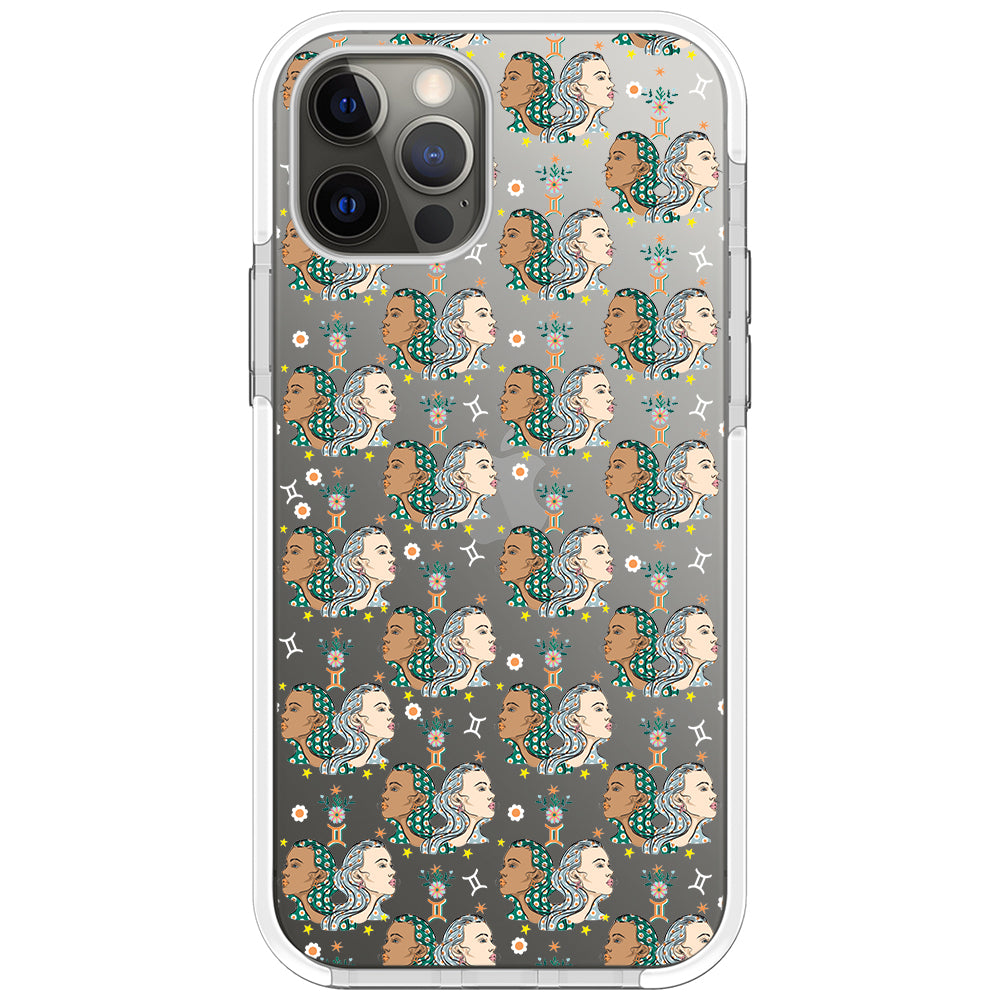 Gemini - Zodiac Mosaic iPhone Case