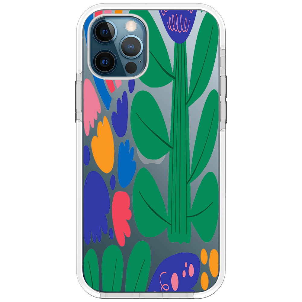 Color Blast Floral iPhone Case