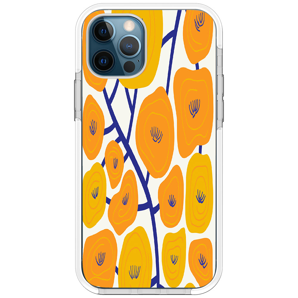 Orange Puppy Fields iPhone Case