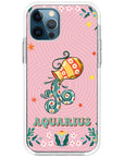 Aquarius Stellar Sign iPhone Case