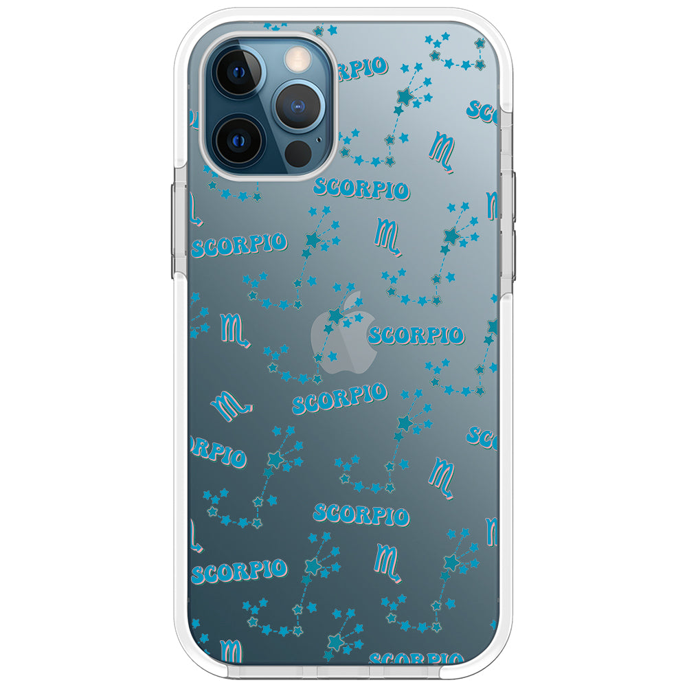 Scorpio Celestial Monogram iPhone Case