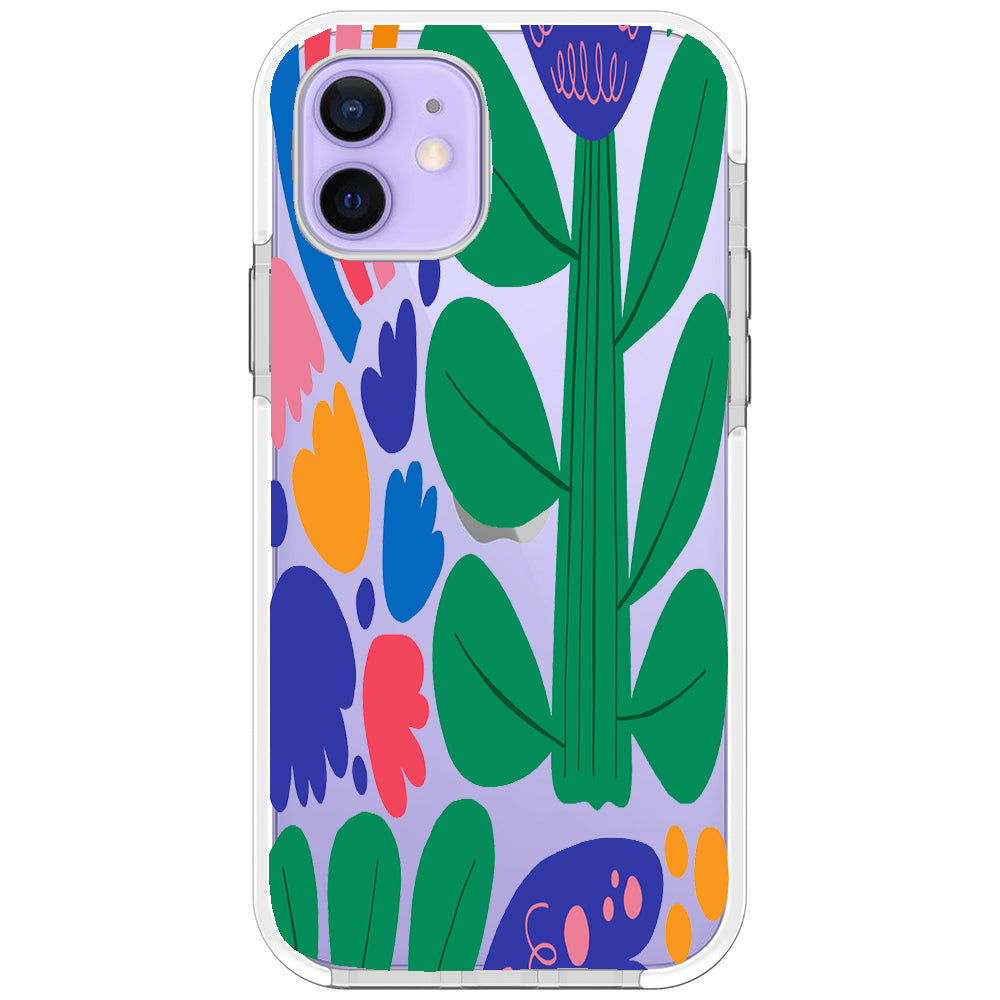 Color Blast Floral iPhone Case