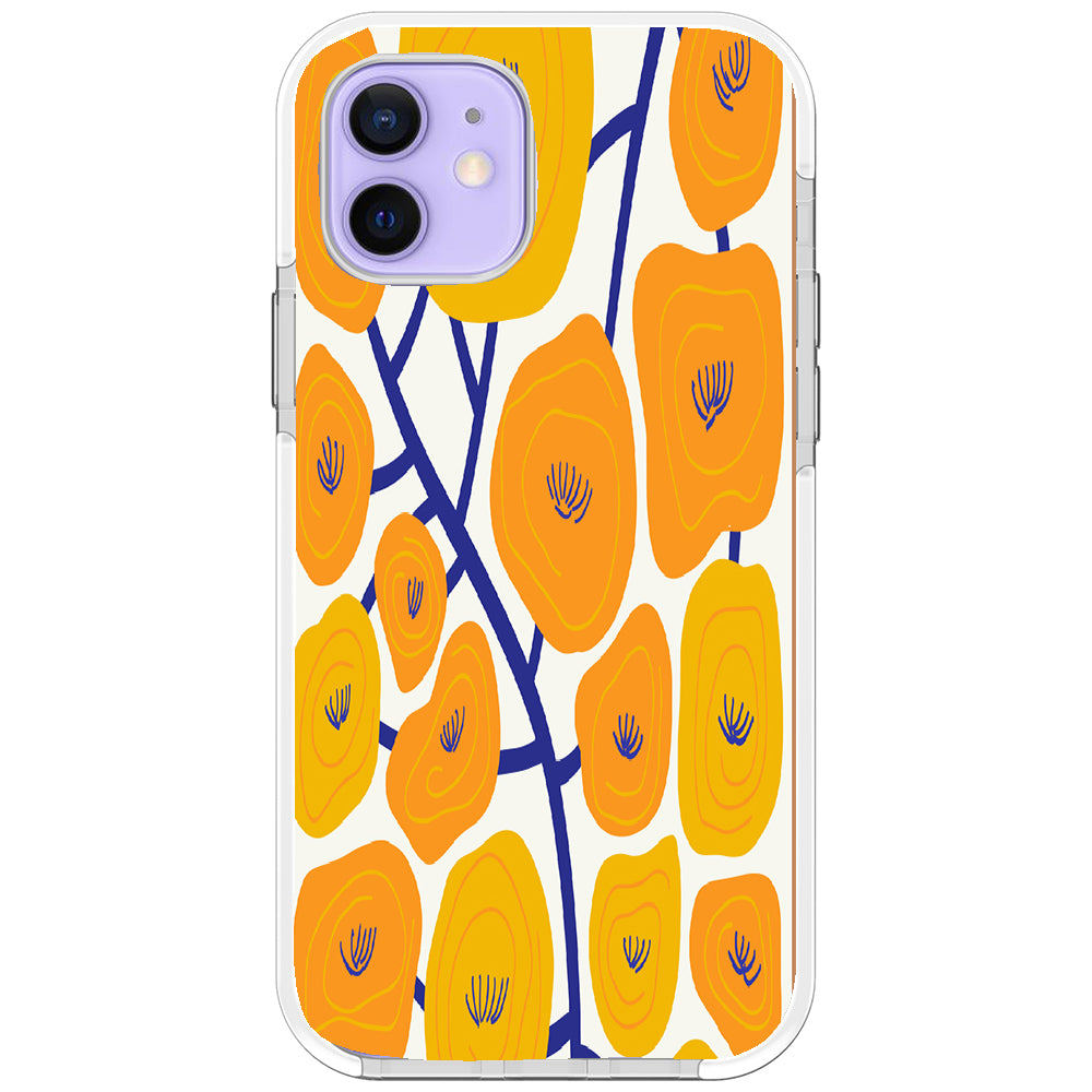 Orange Puppy Fields iPhone Case