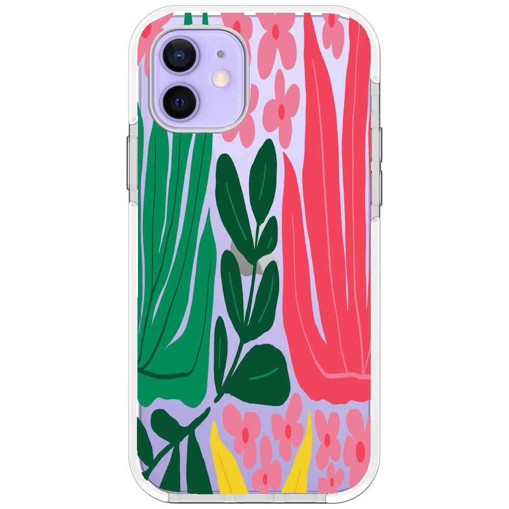 Sunshine Floral Burst iPhone Case