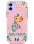 Aquarius Stellar Sign iPhone Case