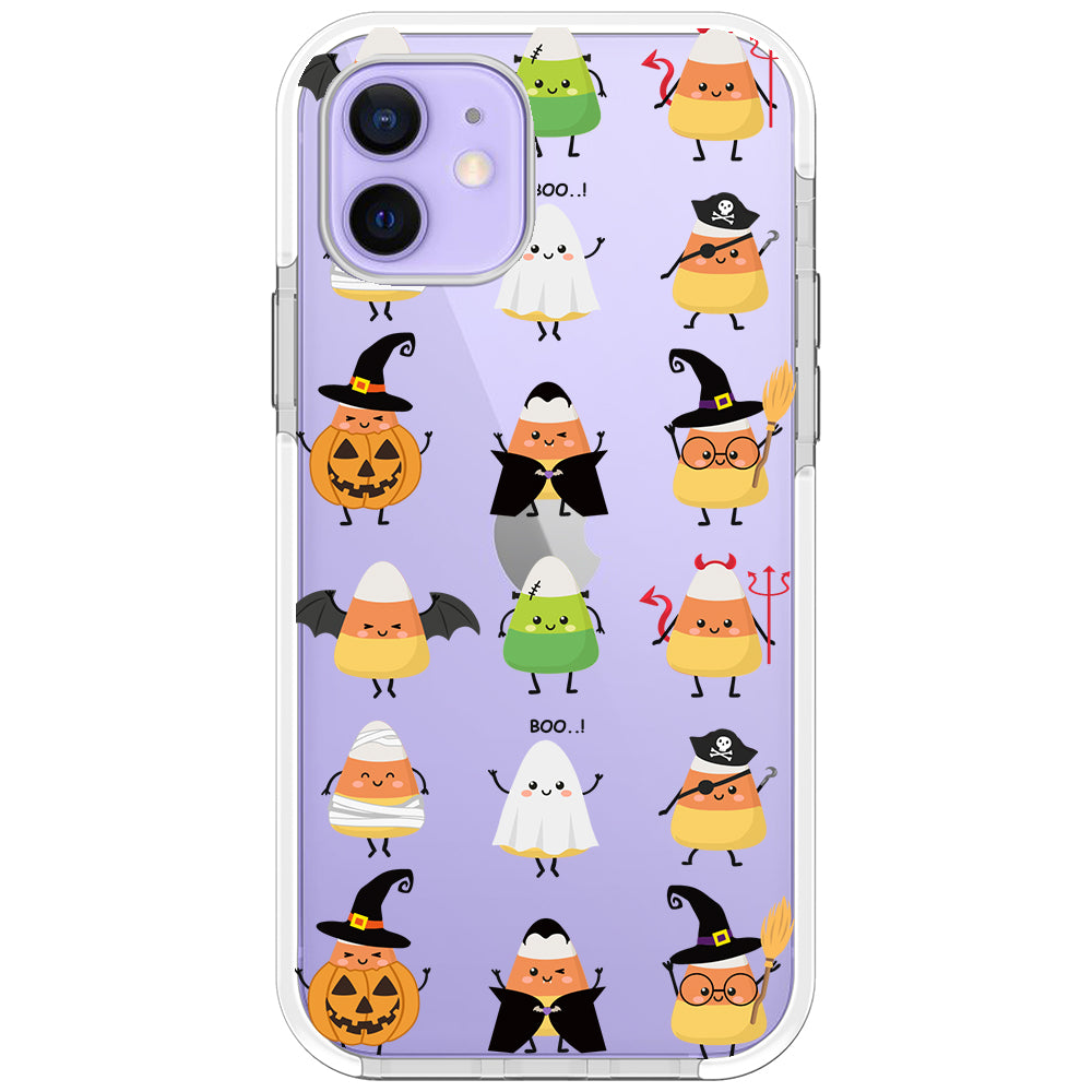 Candy Corn Faces Phone Case