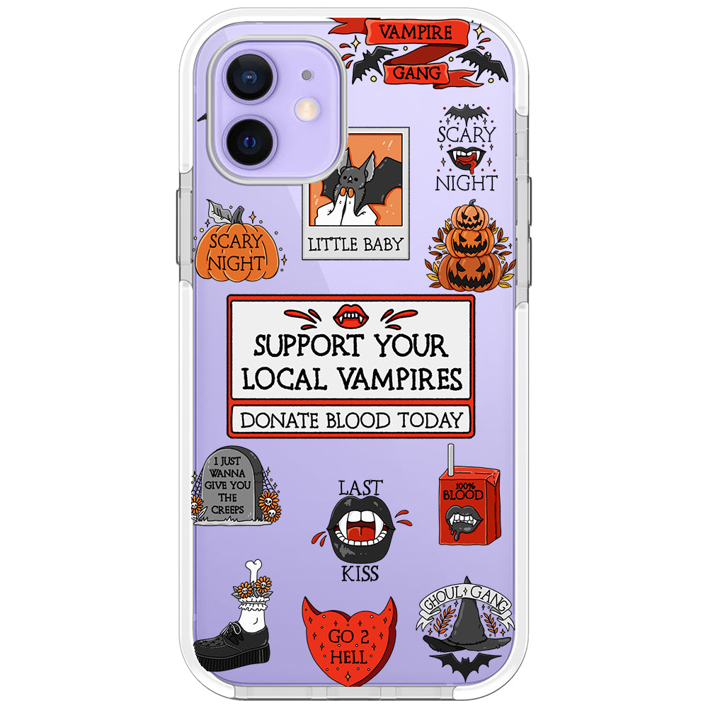 Halloween Stickers Phone Case