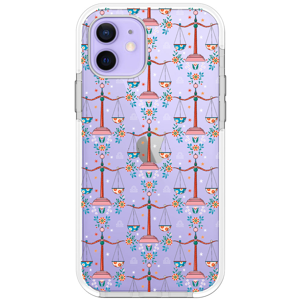 Libra - Zodiac Mosaic iPhone Case