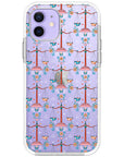 Libra - Zodiac Mosaic iPhone Case