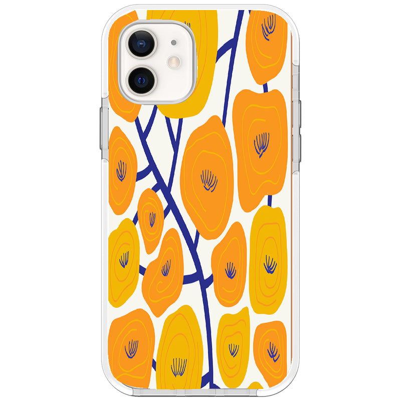 Orange Puppy Fields iPhone Case