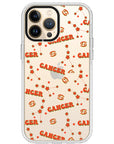 Cancer Celestial Monogram iPhone Case