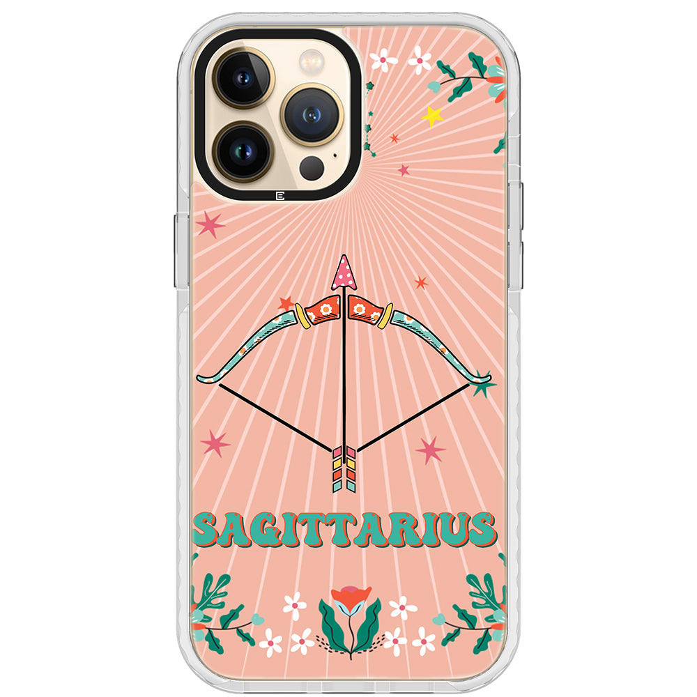 Sagittarius Stellar Sign iPhone Case