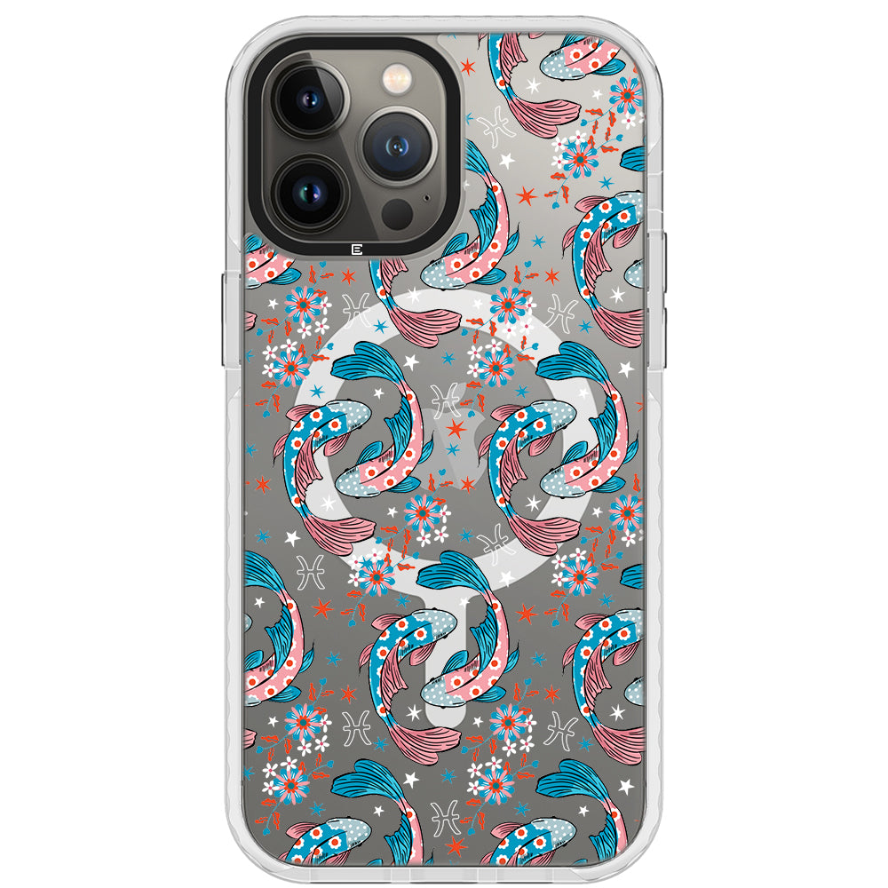 Pisces - Zodiac Mosaic iPhone Case