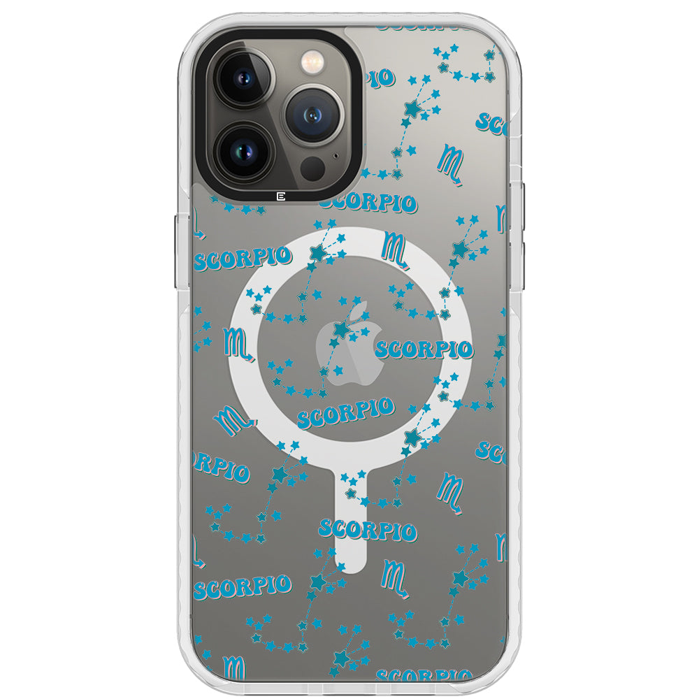 Scorpio Celestial Monogram iPhone Case