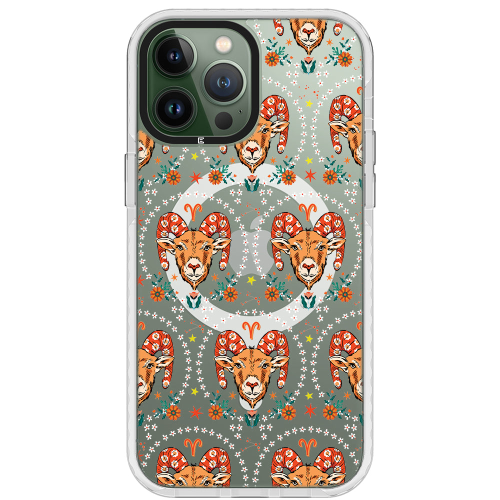 Aries - Zodiac Mosaic iPhone Case