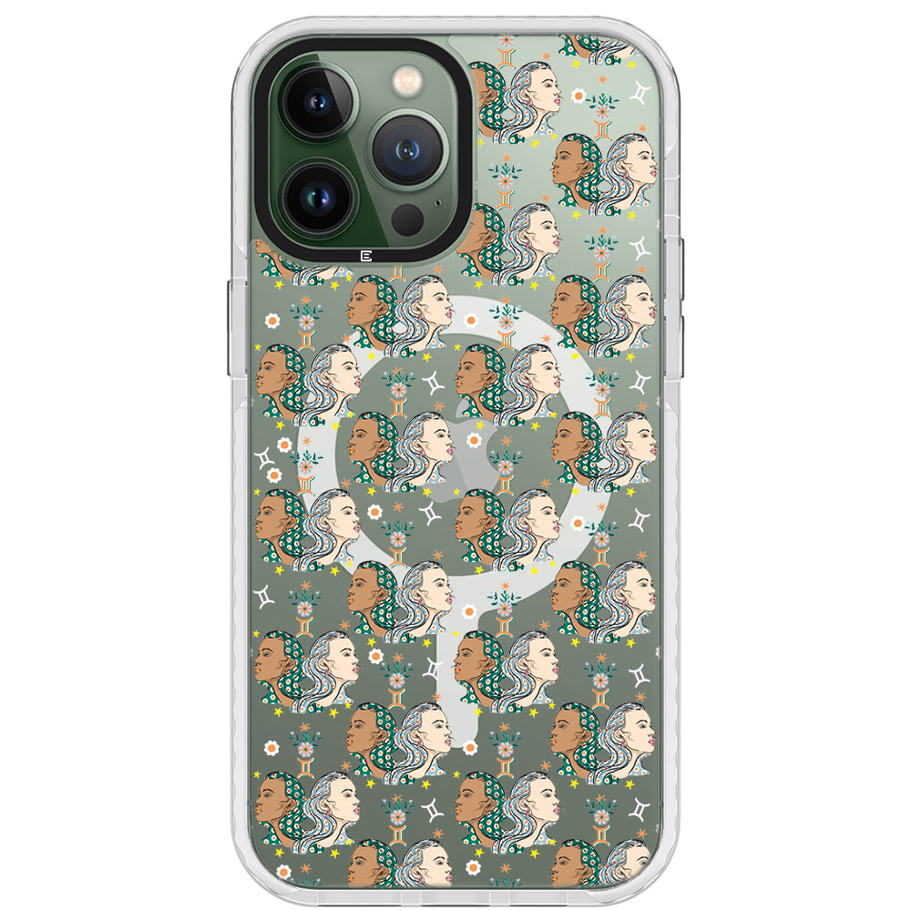 Gemini - Zodiac Mosaic iPhone Case