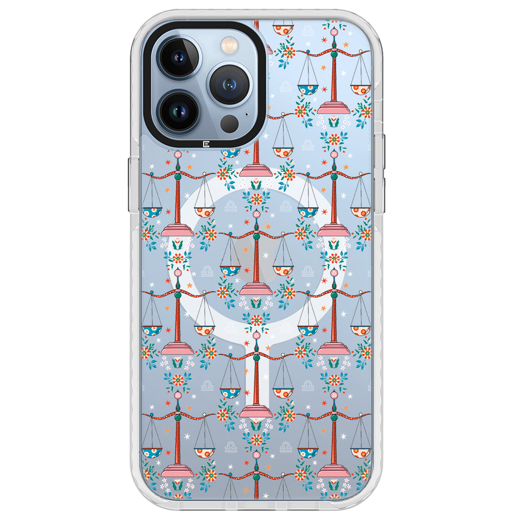 Libra - Zodiac Mosaic iPhone Case