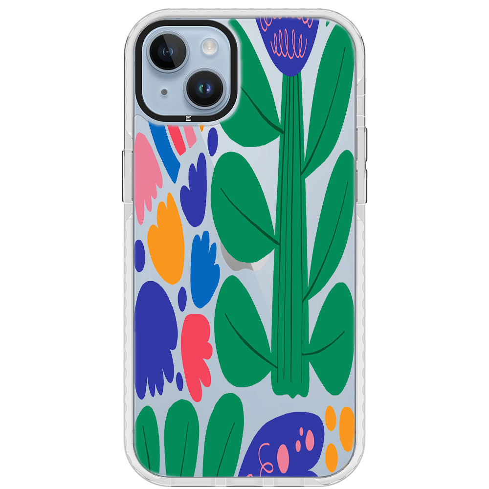 Color Blast Floral iPhone Case