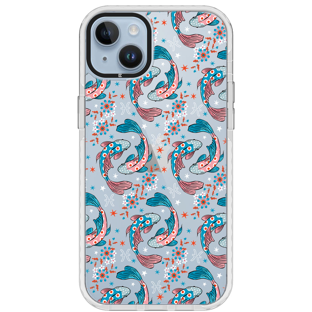 Pisces - Zodiac Mosaic iPhone Case