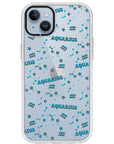 Aquarius Celestial Monogram iPhone Case