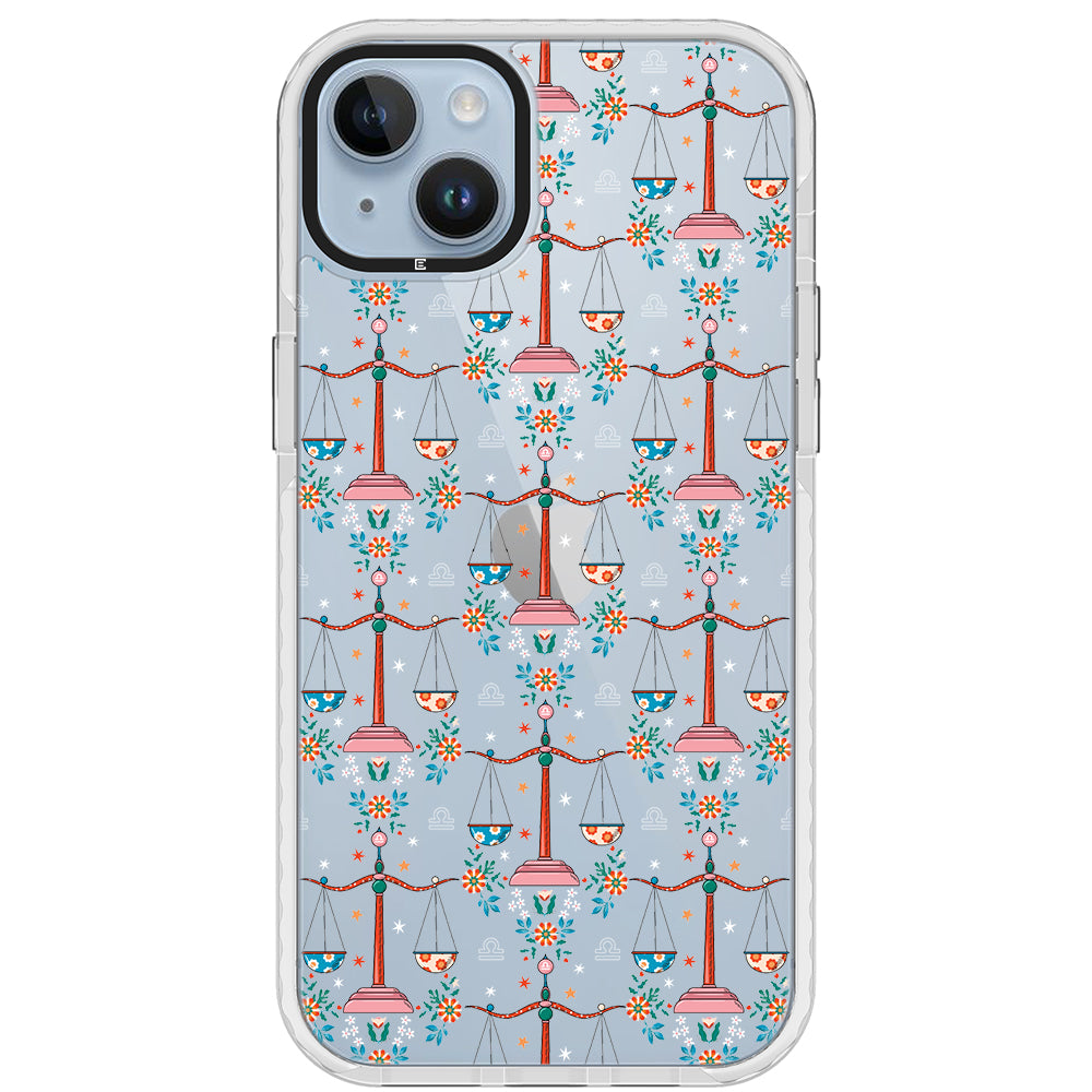 Libra - Zodiac Mosaic iPhone Case