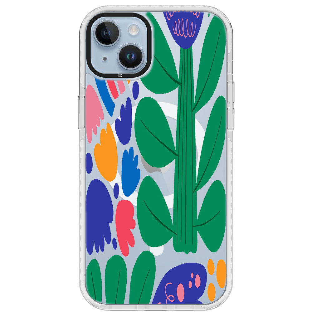 Color Blast Floral iPhone Case