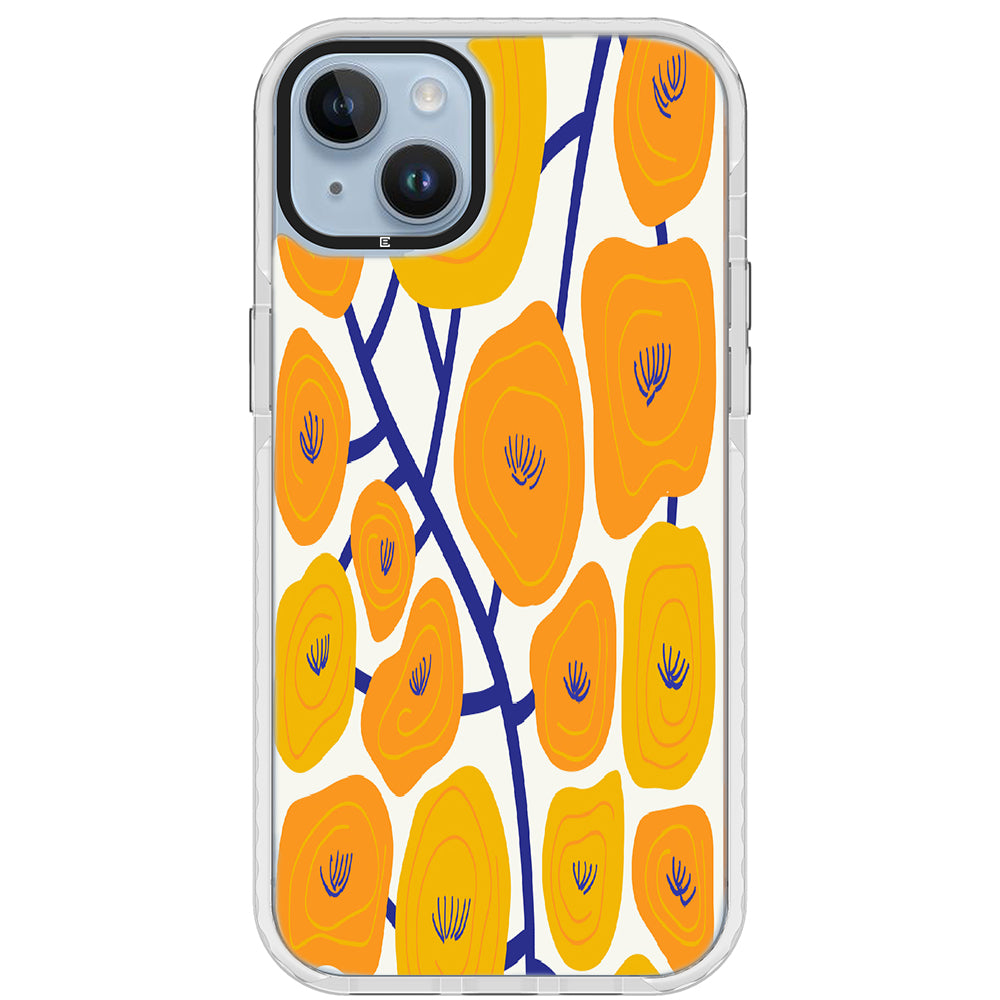 Orange Puppy Fields iPhone Case