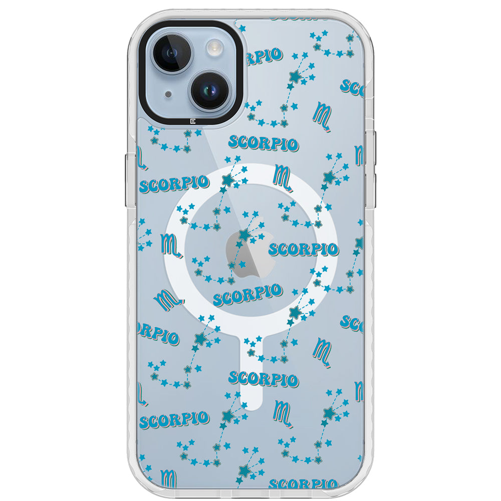 Scorpio Celestial Monogram iPhone Case