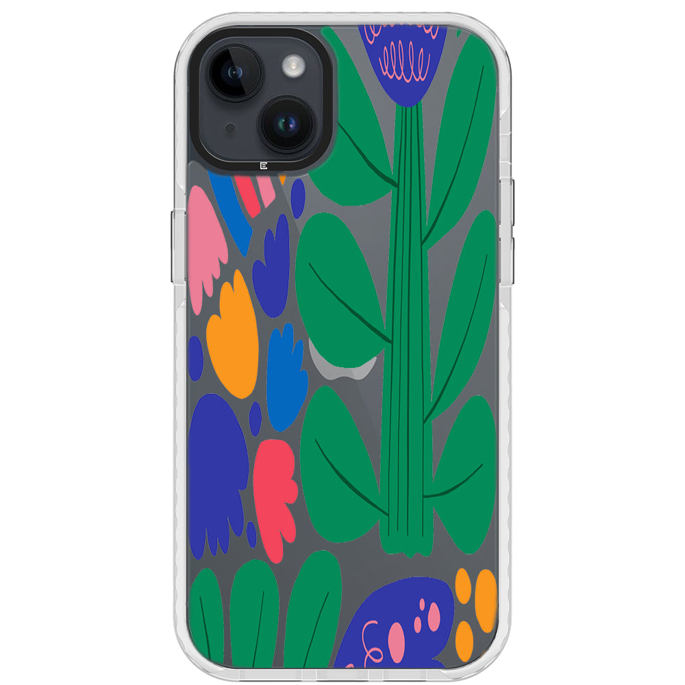 Color Blast Floral iPhone Case