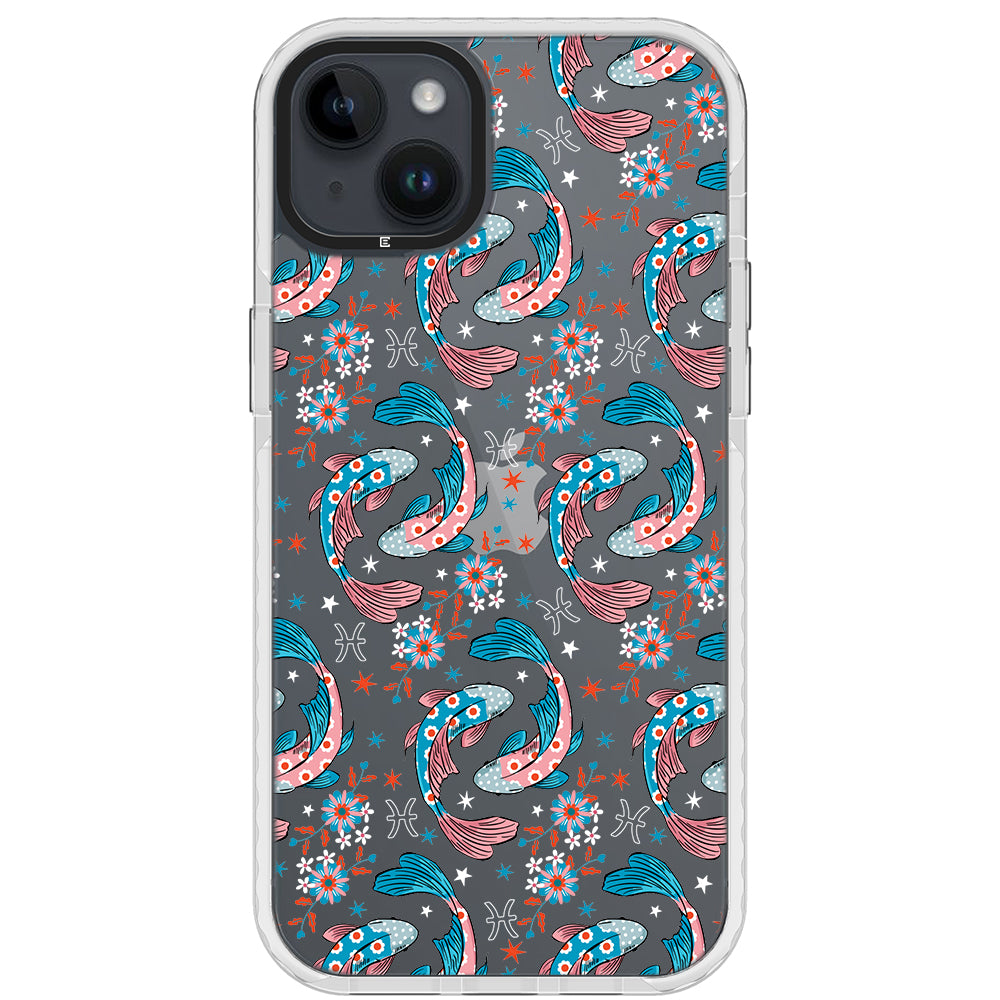 Pisces - Zodiac Mosaic iPhone Case