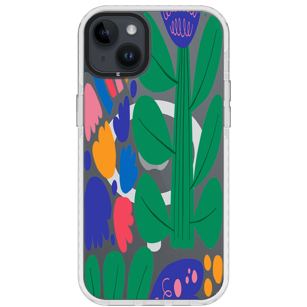 Color Blast Floral iPhone Case