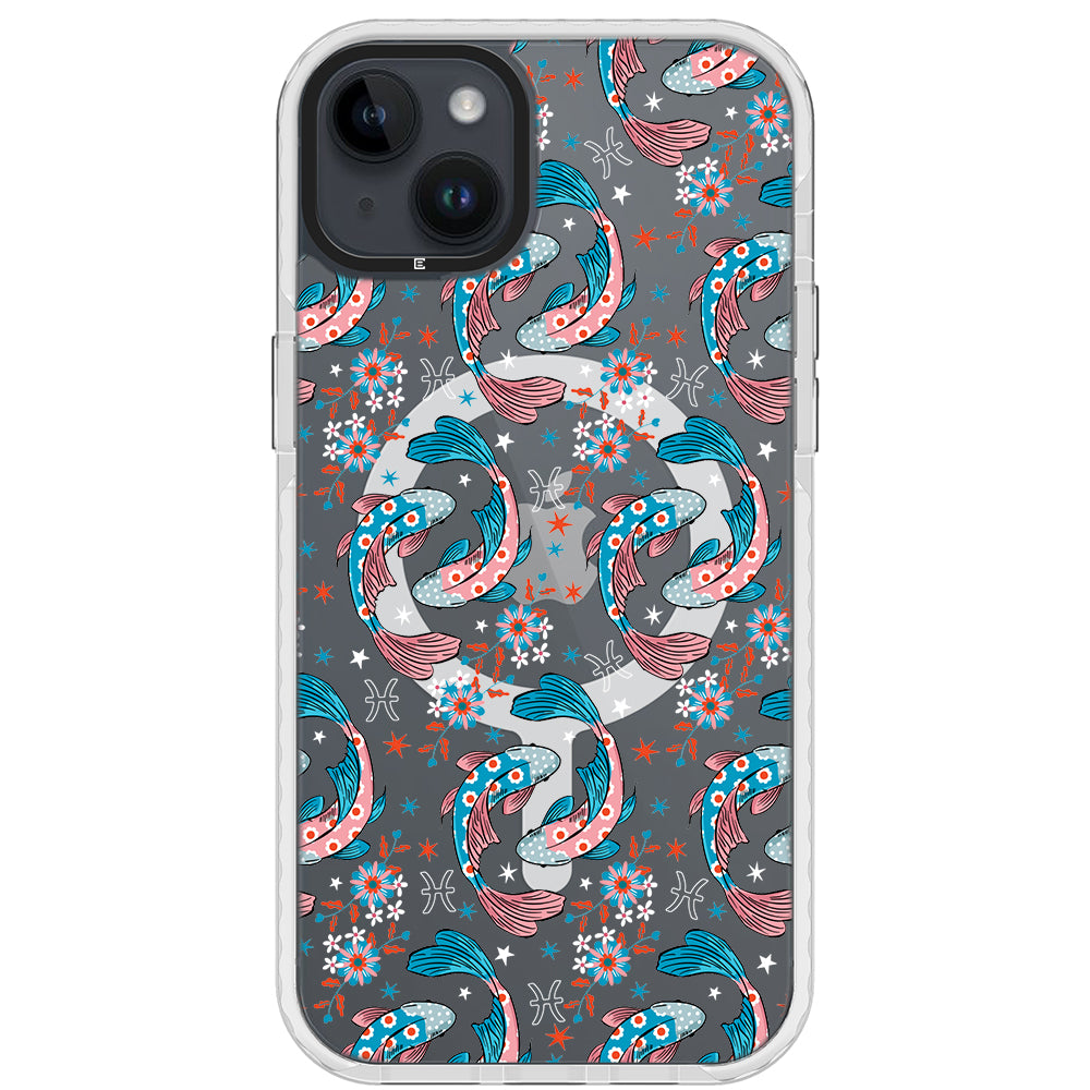 Pisces - Zodiac Mosaic iPhone Case