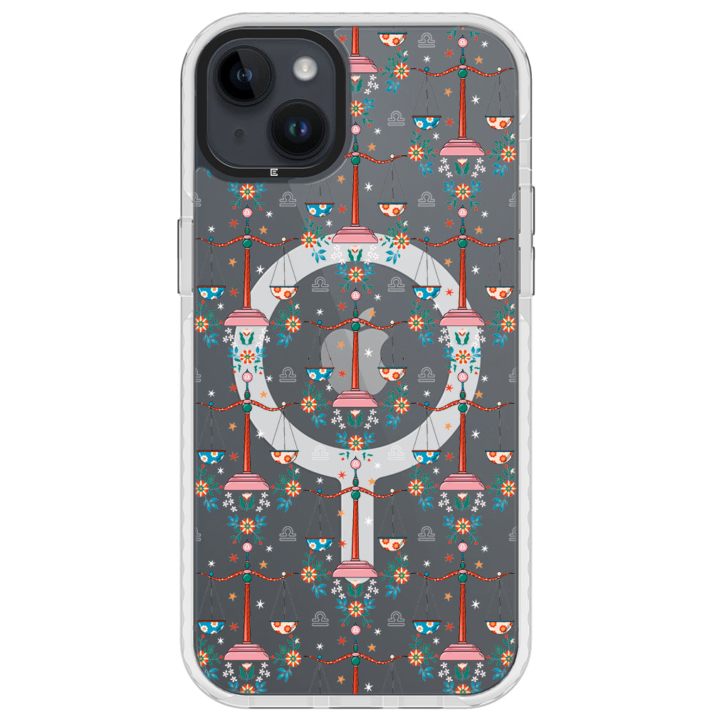 Libra - Zodiac Mosaic iPhone Case