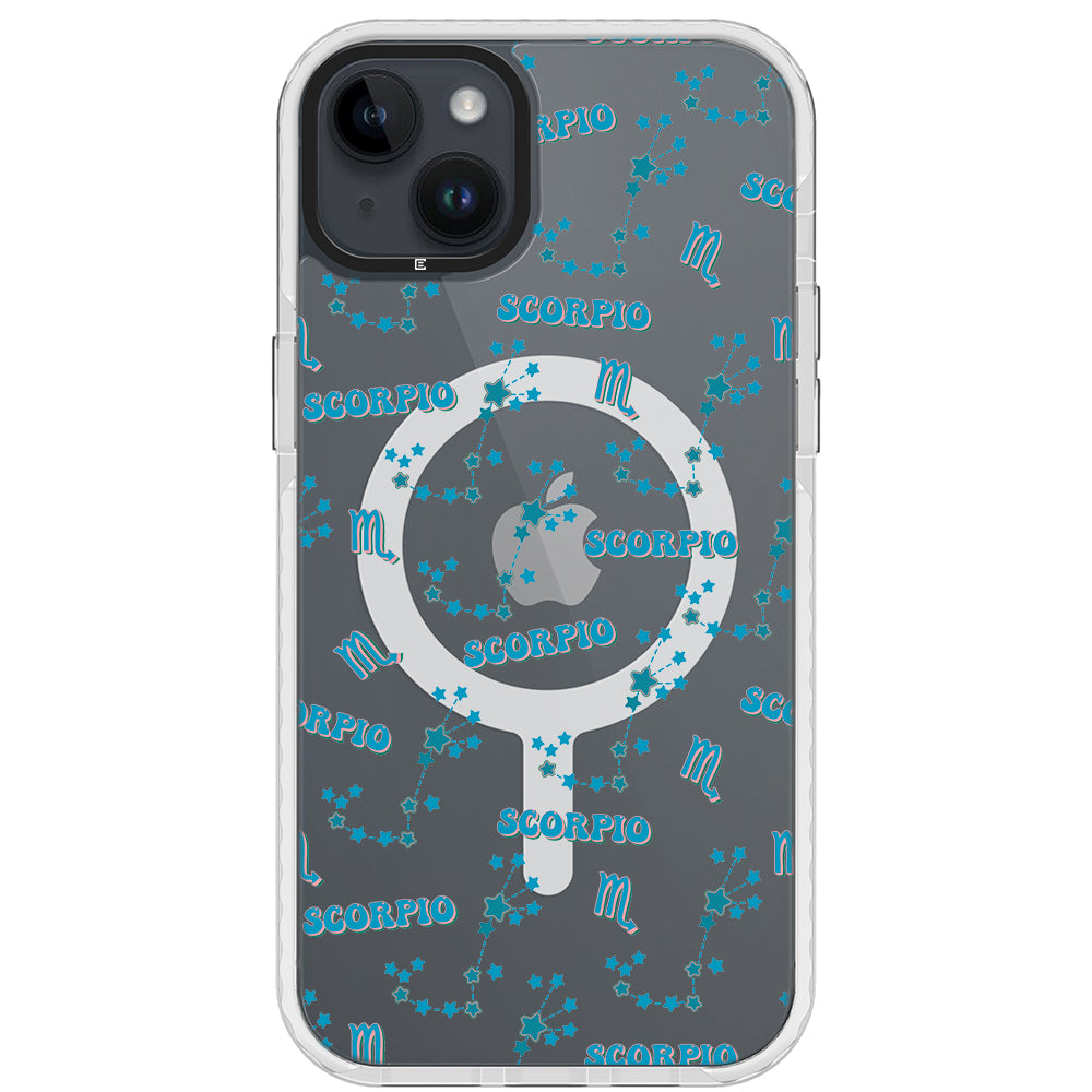 Scorpio Celestial Monogram iPhone Case