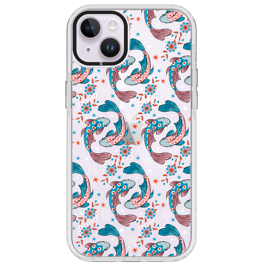 Pisces - Zodiac Mosaic iPhone Case