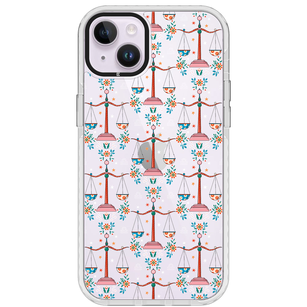 Libra - Zodiac Mosaic iPhone Case