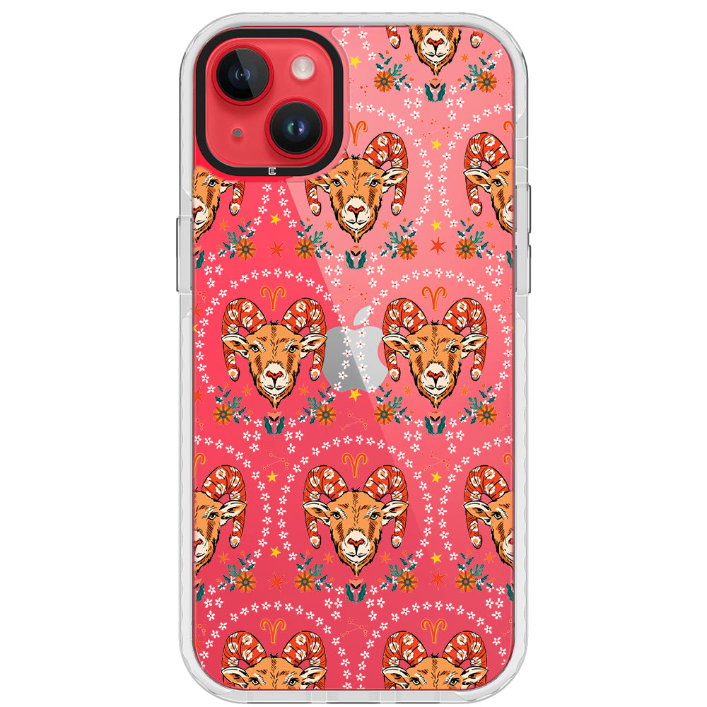 Aries - Zodiac Mosaic iPhone Case