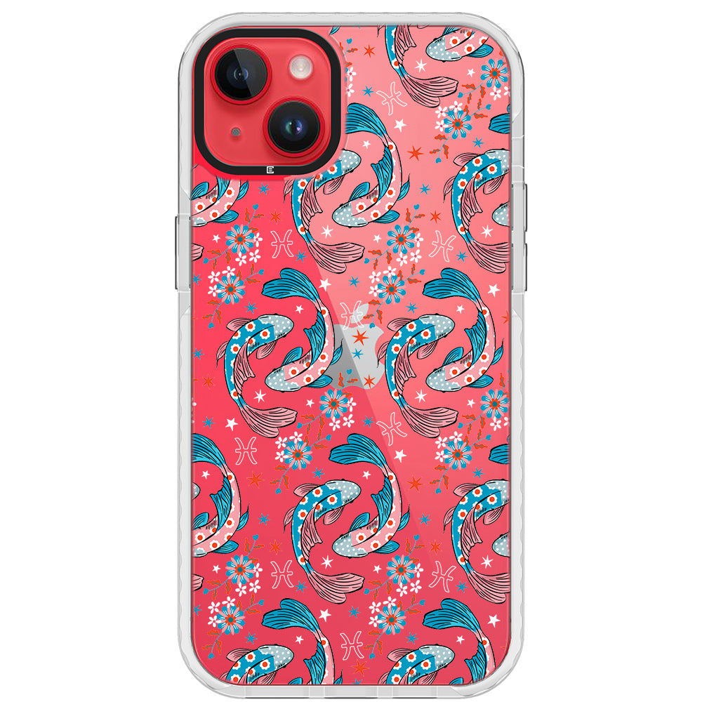 Pisces - Zodiac Mosaic iPhone Case