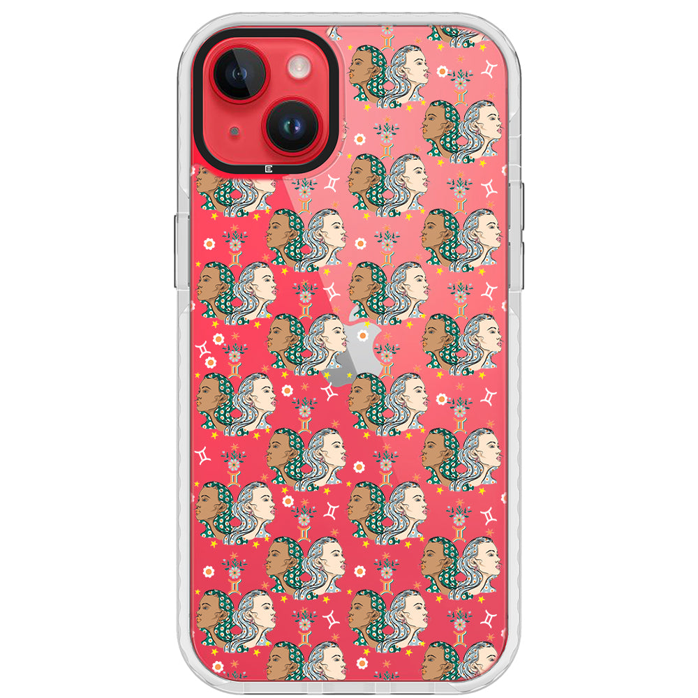 Gemini - Zodiac Mosaic iPhone Case