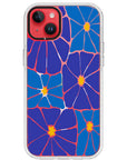 Azure Blooms iPhone Case