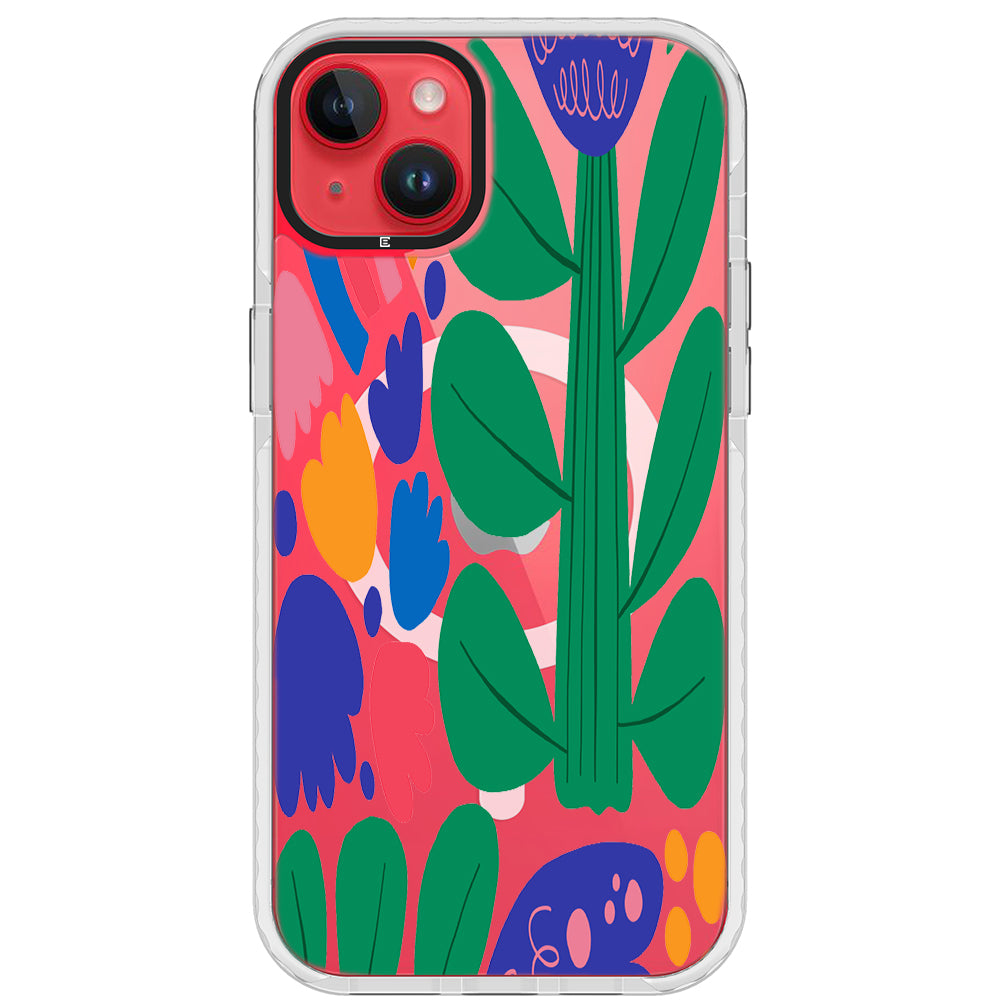 Color Blast Floral iPhone Case