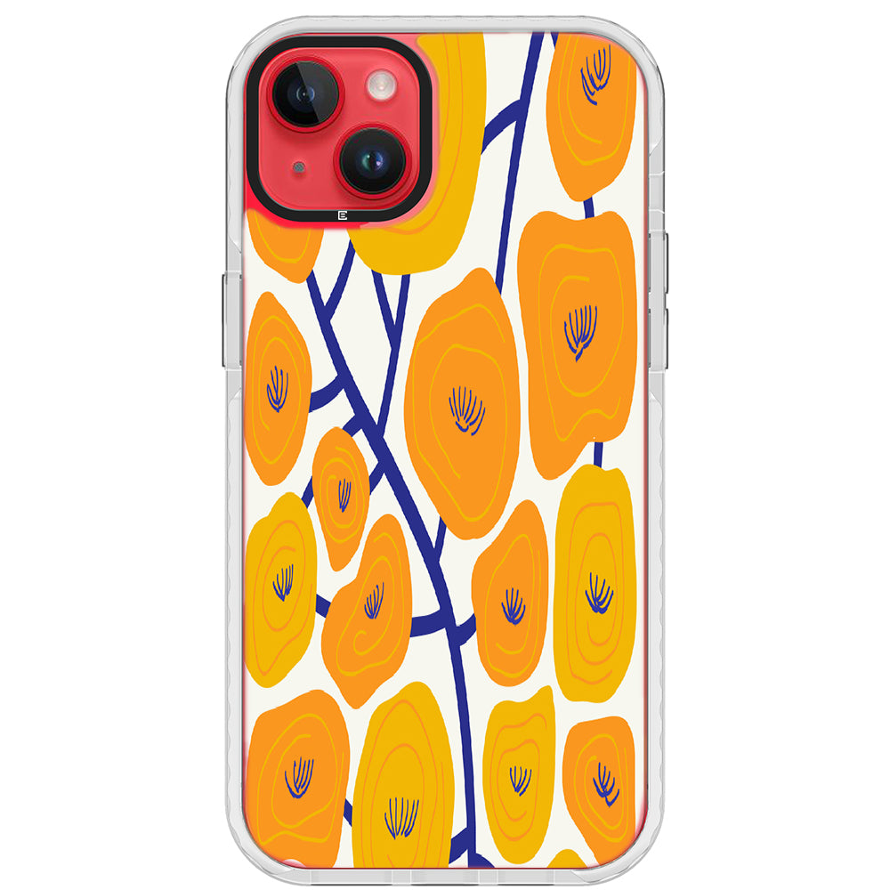 Orange Puppy Fields iPhone Case