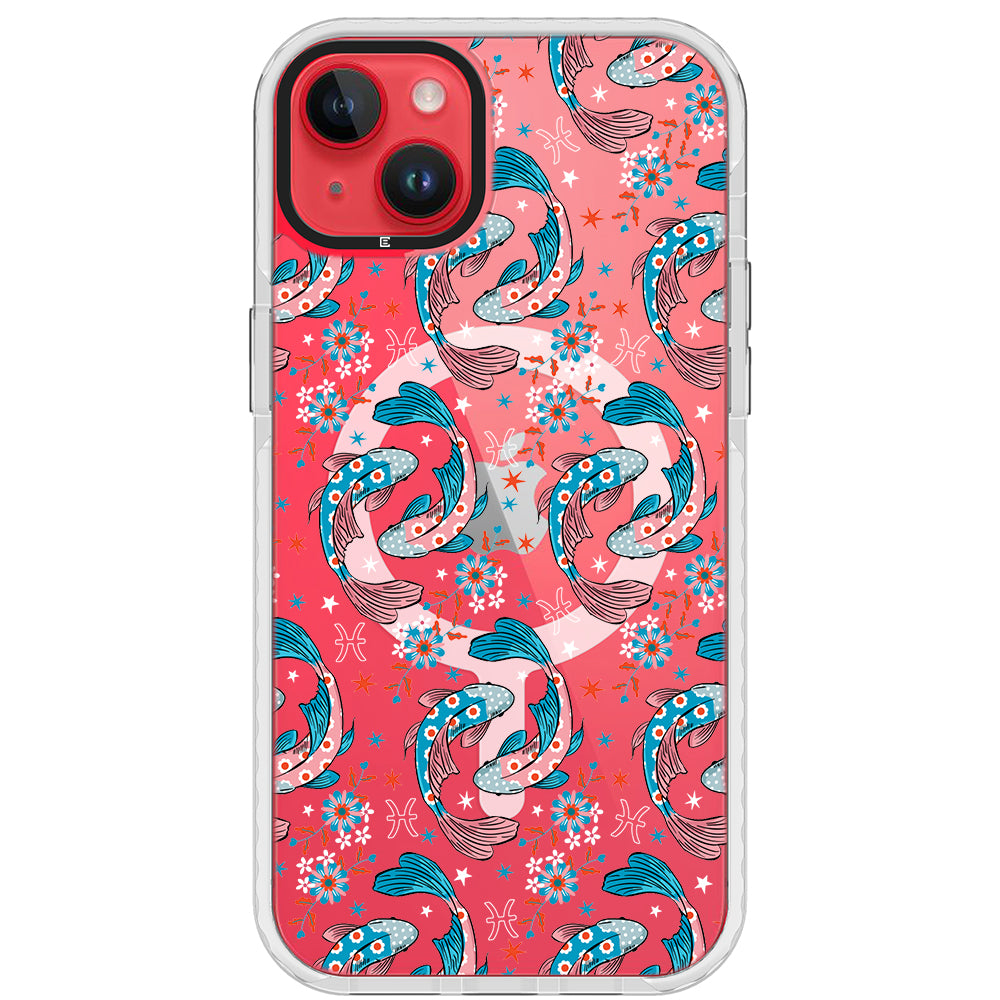 Pisces - Zodiac Mosaic iPhone Case