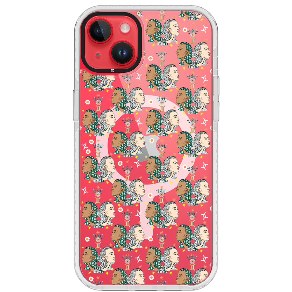 Gemini - Zodiac Mosaic iPhone Case