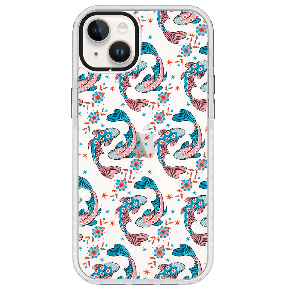 Pisces - Zodiac Mosaic iPhone Case