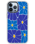 Azure Blooms iPhone Case