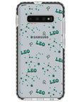 Leo Celestial Monogram Samsung Case