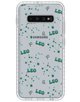 Leo Celestial Monogram Samsung Case