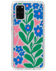 Blue Blossom Bouquet Samsung Case