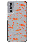 Aries Celestial Monogram Samsung Case